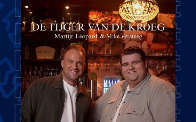 Mike Versteeg samen met Martijn Leopardi de Sterren NL paradeplaat!